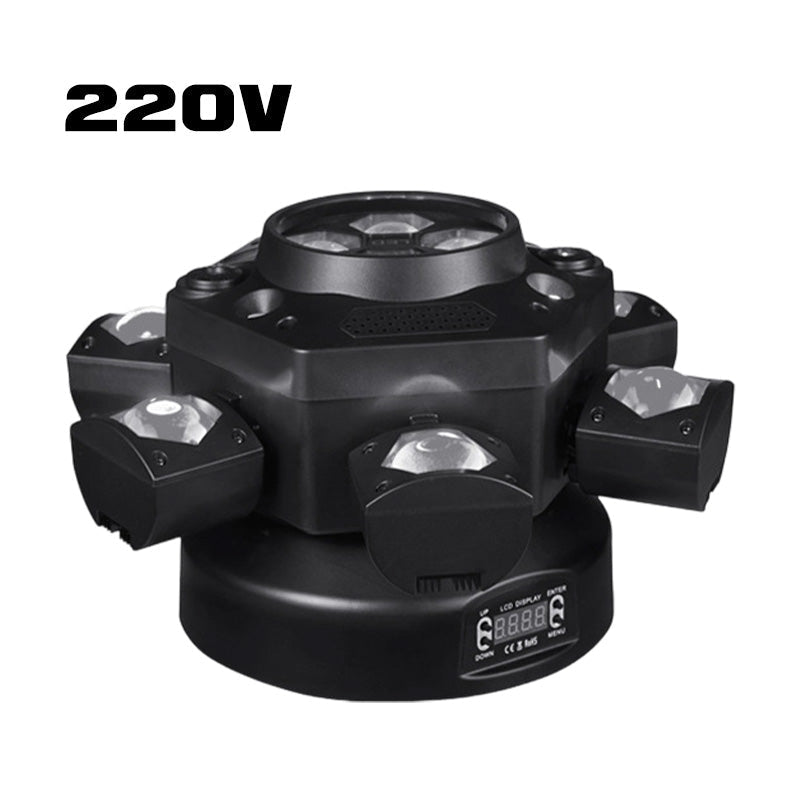 💡 Luz Ambiental LED con Efecto Multihaz – Colores Dinámicos, Control Remoto e Instalación Fácil para Hogar y Fiestas 🎉✨