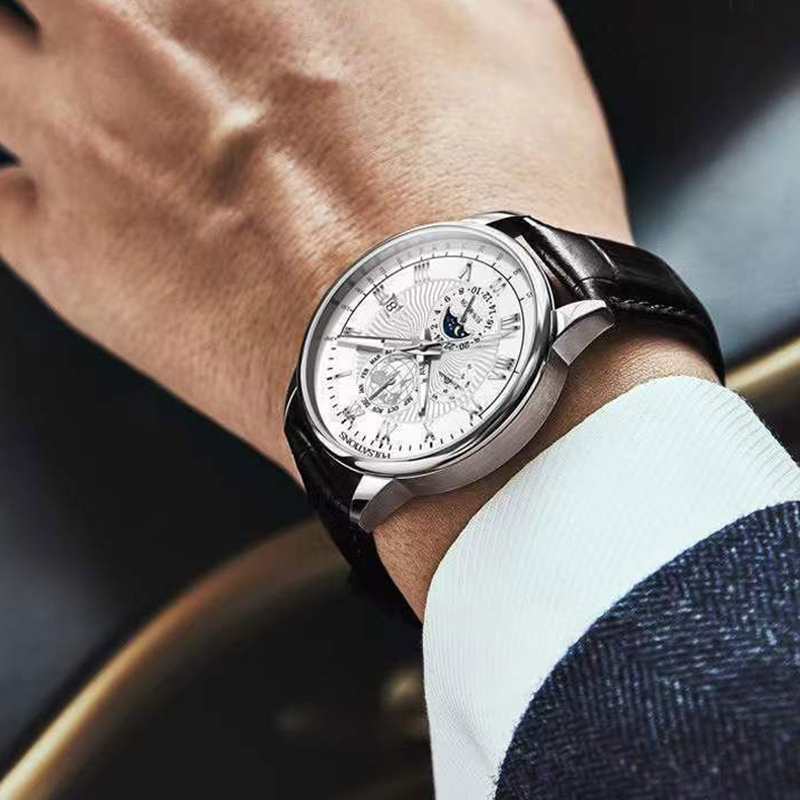 Reloj de Cuarzo Clásico y Elegante para Hombre
