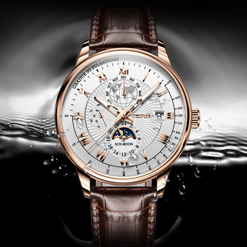 Reloj de Cuarzo Clásico y Elegante para Hombre