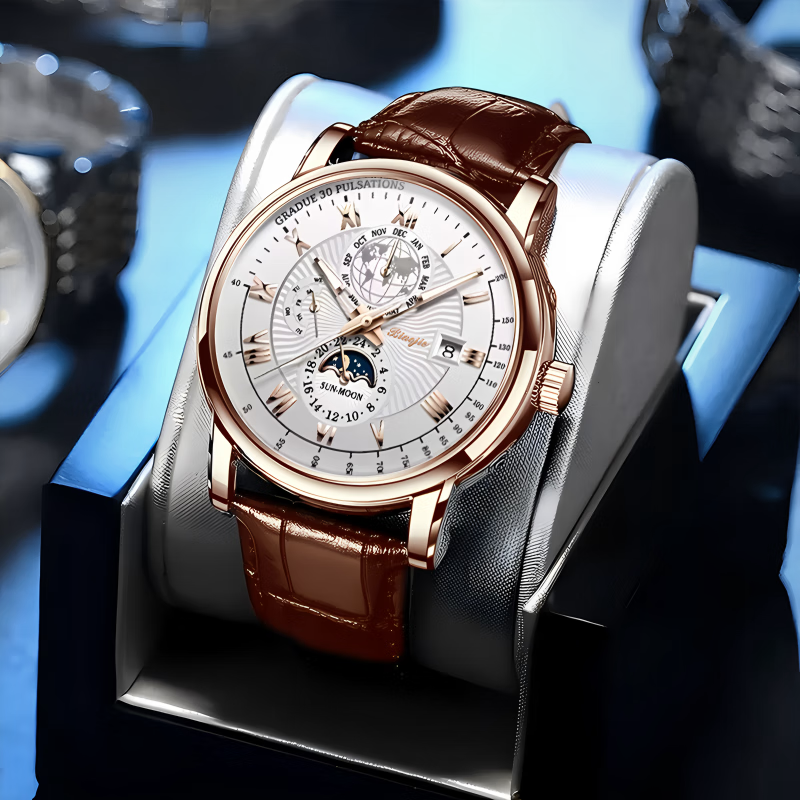 Reloj de Cuarzo Clásico y Elegante para Hombre