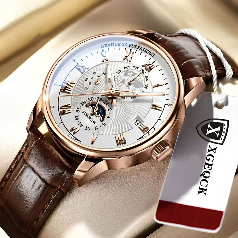 Reloj de Cuarzo Clásico y Elegante para Hombre