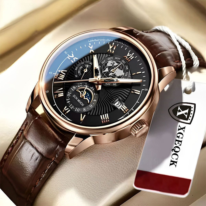 Reloj de Cuarzo Clásico y Elegante para Hombre