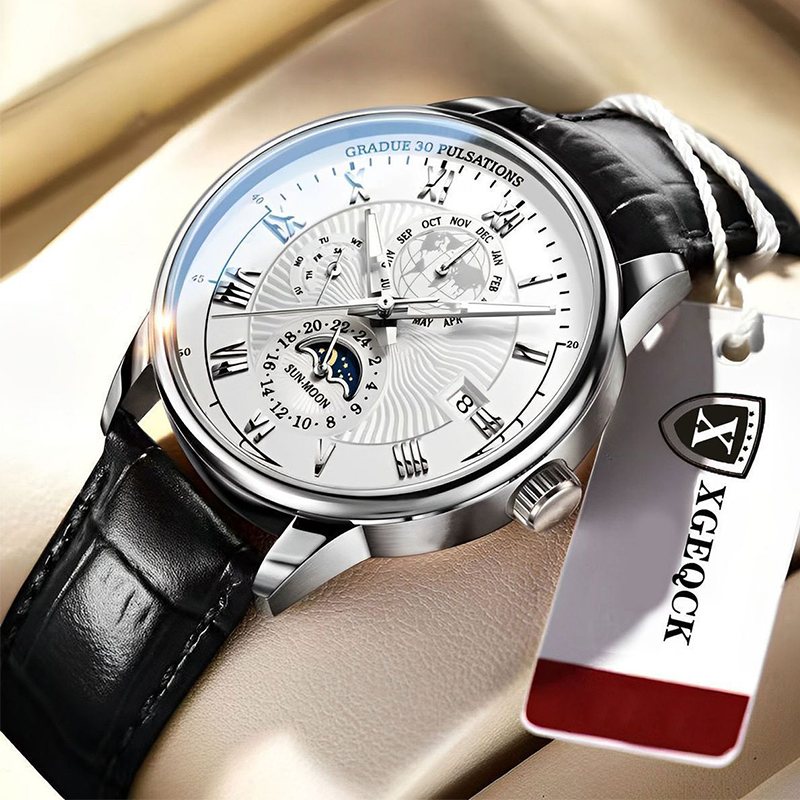 Reloj de Cuarzo Clásico y Elegante para Hombre