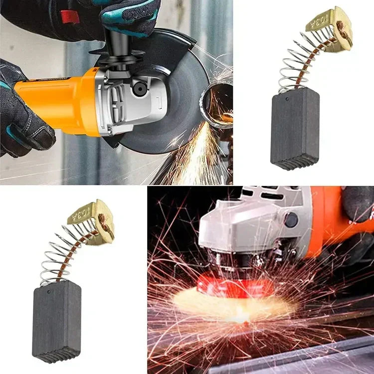 ⚙️🔧 Juego de Escobillas de Carbón para Herramientas Eléctricas – Compatibles y Duraderas | ¡Compra Más y Ahorra Más! 💥💰