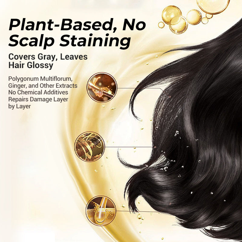 🔥Ofertas en promoción | Tinte para el cabello 2 en 1 sin esfuerzo