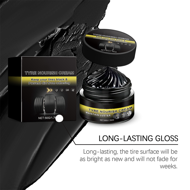 🔥 ¡OFERTA RELÁMPAGO 50% DE DESCUENTO! ✨ Cera Inteligente para Neumáticos – Restaura el Brillos Negro, Bloquea UV y Repele la Suciedad 🚗