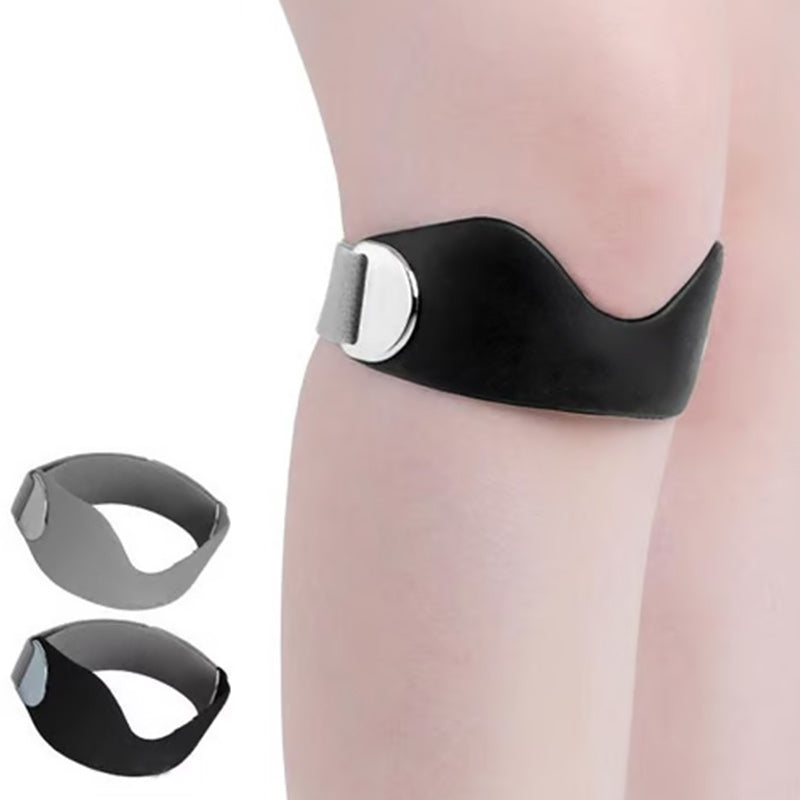 🦵 ¡OFERTA POR TIEMPO LIMITADO 50% DE DESCUENTO! 🏃 Correa de Silicona para Rótula y Rodilla – Almohadilla Ergonómica en 8, Ajuste Antideslizante, Alivio del Dolor y Absorción de Impactos ✨