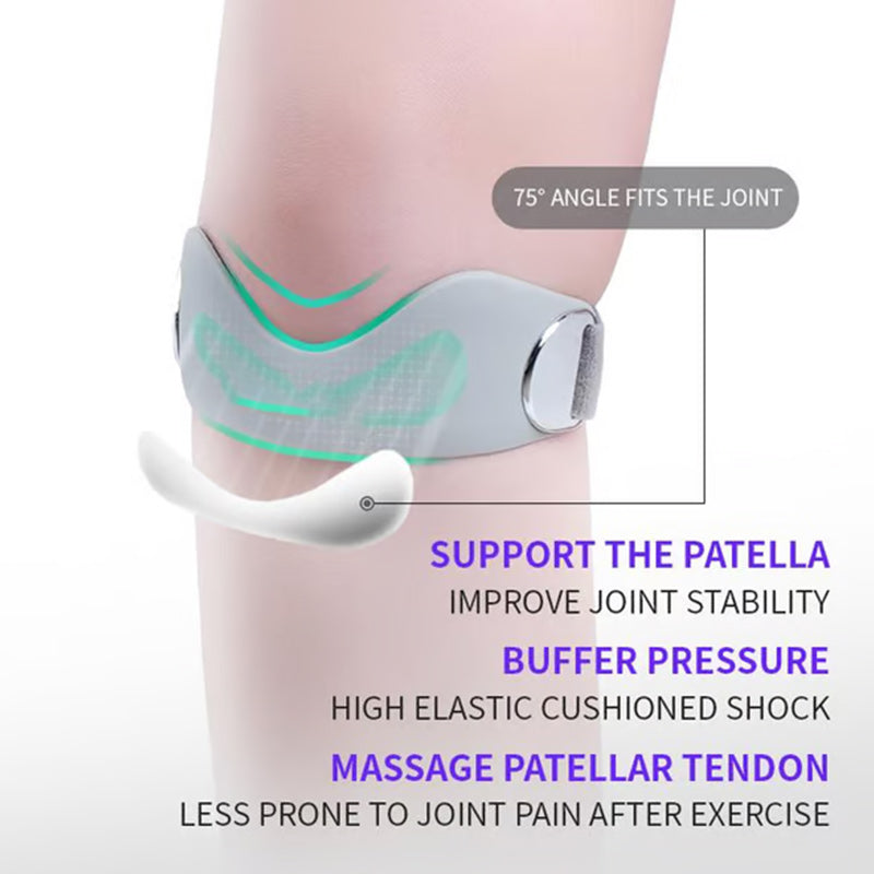 🦵 ¡OFERTA POR TIEMPO LIMITADO 50% DE DESCUENTO! 🏃 Correa de Silicona para Rótula y Rodilla – Almohadilla Ergonómica en 8, Ajuste Antideslizante, Alivio del Dolor y Absorción de Impactos ✨