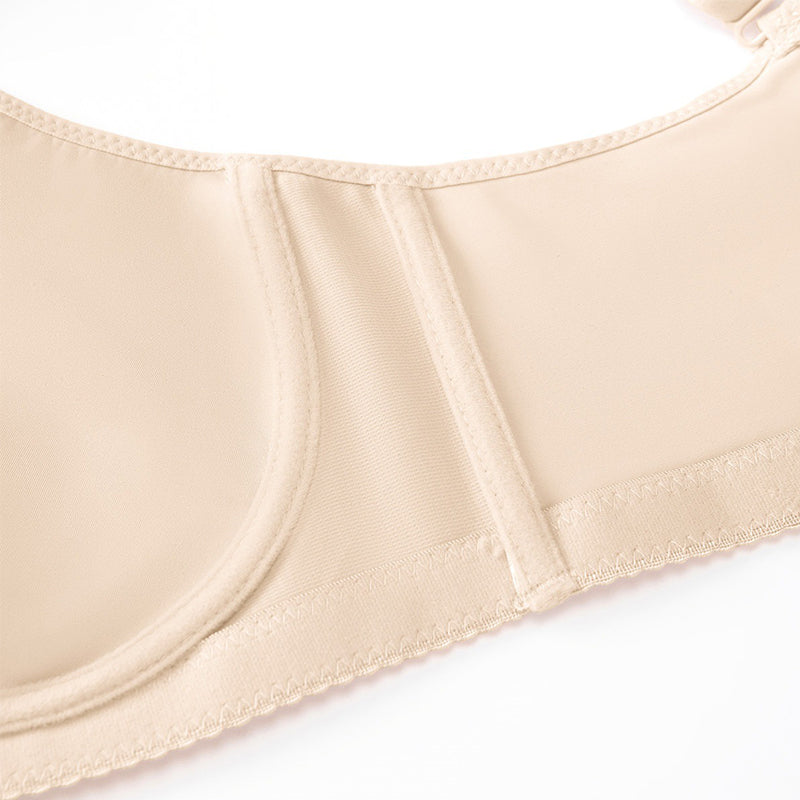🌸✨ ¡OFERTA 50% OFF! Sujetador Elegante con Aros y Malla Transparente – Sujeción y Comodidad