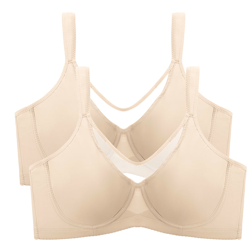 🌸✨ ¡OFERTA 50% OFF! Sujetador Elegante con Aros y Malla Transparente – Sujeción y Comodidad