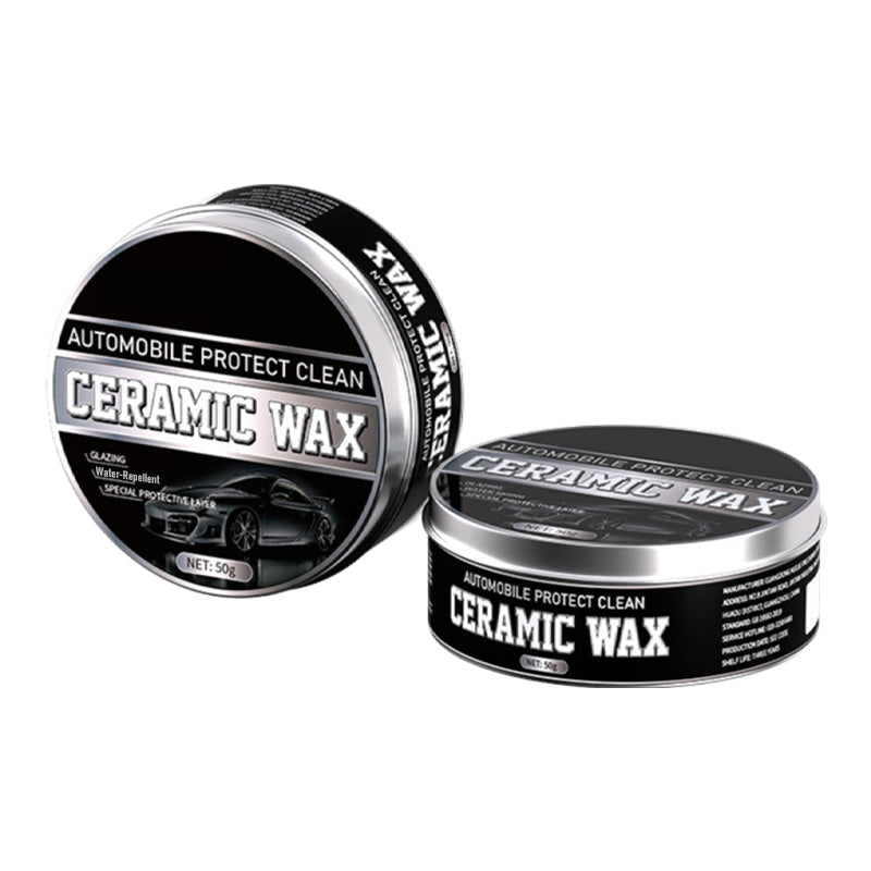 🔥 ¡50% DE DESCUENTO! 🚗 Pasta de Cera de Titanio Cerámica 2 en 1 – Pulidora y Protectora para Autos Brillo Profesional ✨🛡️