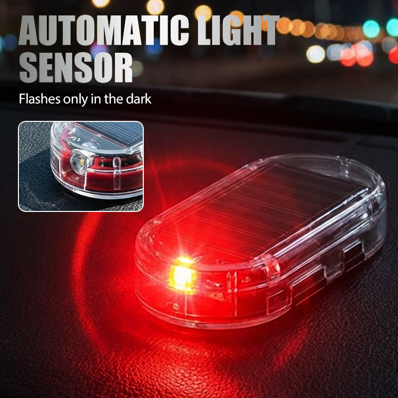 Luz de Advertencia Antirrobo Solar para Auto