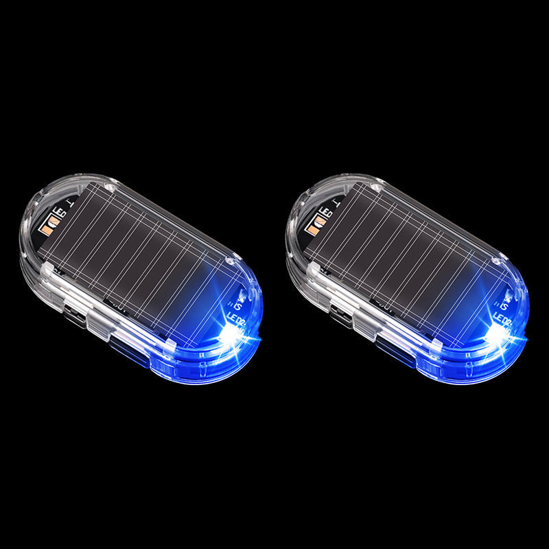 Luz de Advertencia Antirrobo Solar para Auto