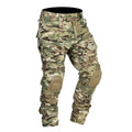 Pantalones tácticos de carga para hombre con rodilleras