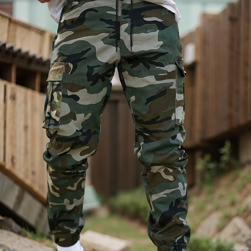 Pantalones de trabajo informales de camuflaje