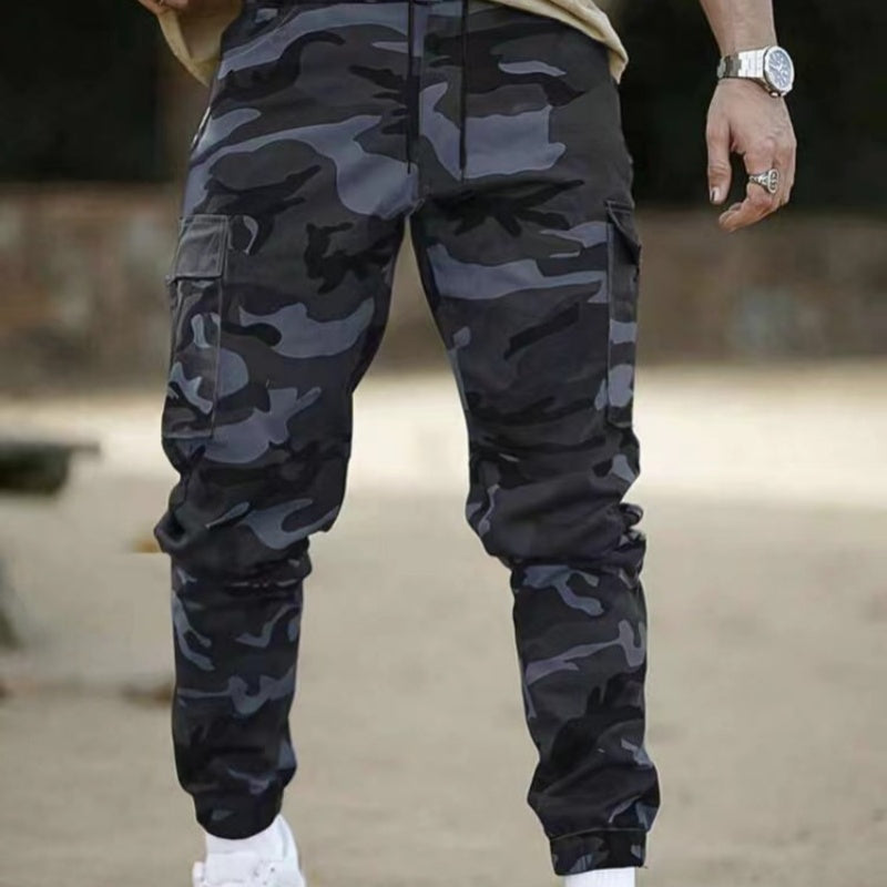 Pantalones de trabajo informales de camuflaje
