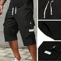 👖 Pantalones Capri de Carga para Hombre – Cordón Ajustable, Estilo Casual y Máxima Comodidad ✨💪