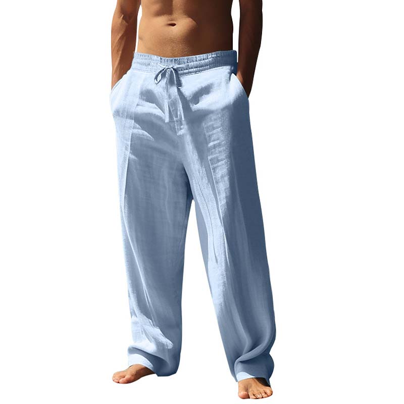 🔥ÚLTIMO DÍA: 50% DE DESCUENTO👖 Pantalones casuales para hombre, corte recto y holgado