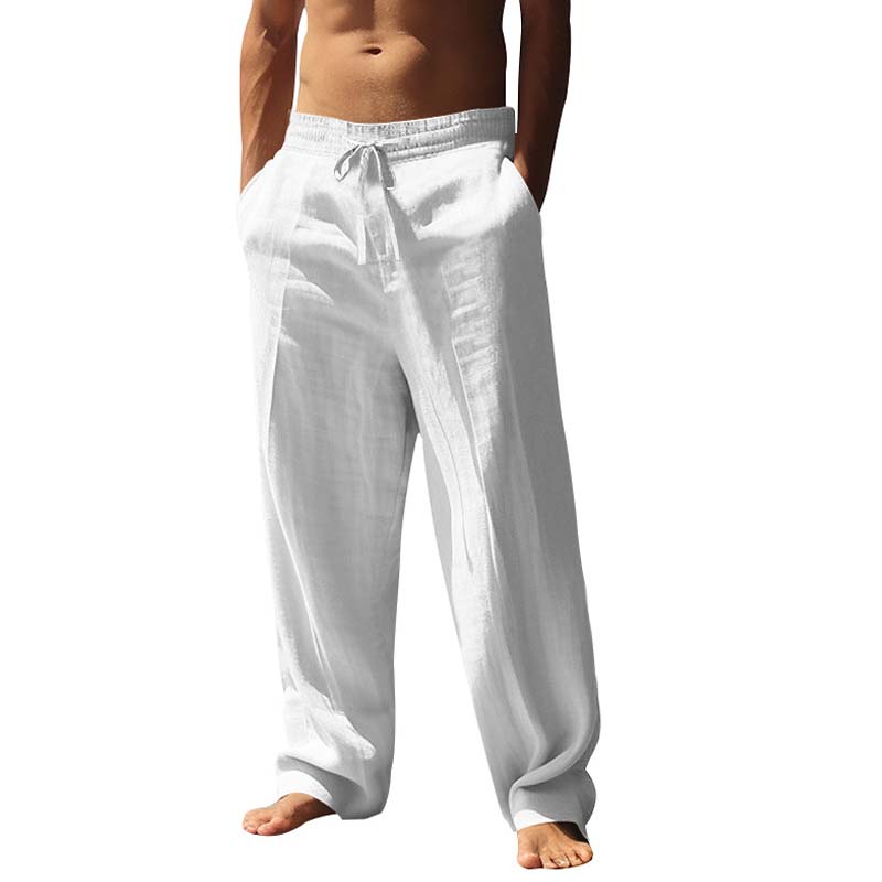 🔥ÚLTIMO DÍA: 50% DE DESCUENTO👖 Pantalones casuales para hombre, corte recto y holgado