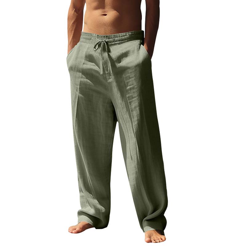 🔥ÚLTIMO DÍA: 50% DE DESCUENTO👖 Pantalones casuales para hombre, corte recto y holgado