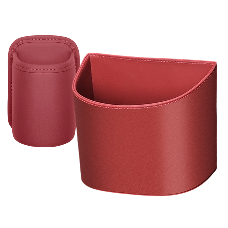 ⏰🔥 ¡OFERTA 50% OFF! 🚗✨ Organizador Portavasos de Piel PU para Coche – Mantén Bebidas y Objetos Esenciales Siempre al Alcance 🥤📱