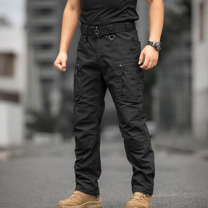 Pantalones cargo duraderos para hombre con múltiples bolsillos