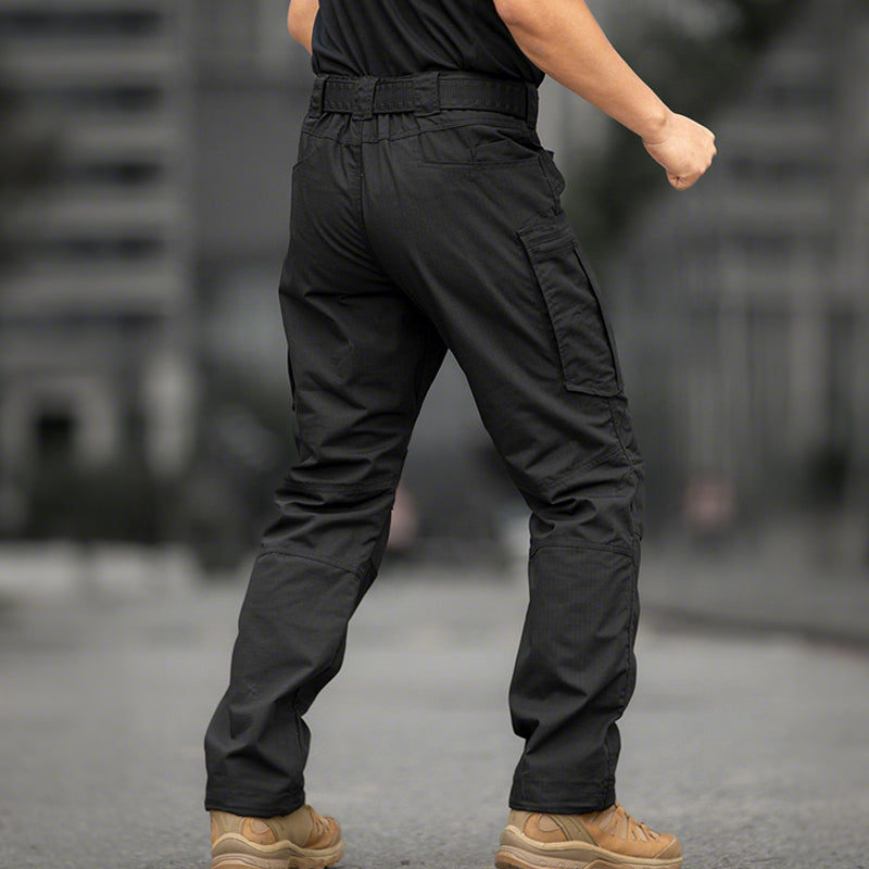 Pantalones cargo duraderos para hombre con múltiples bolsillos