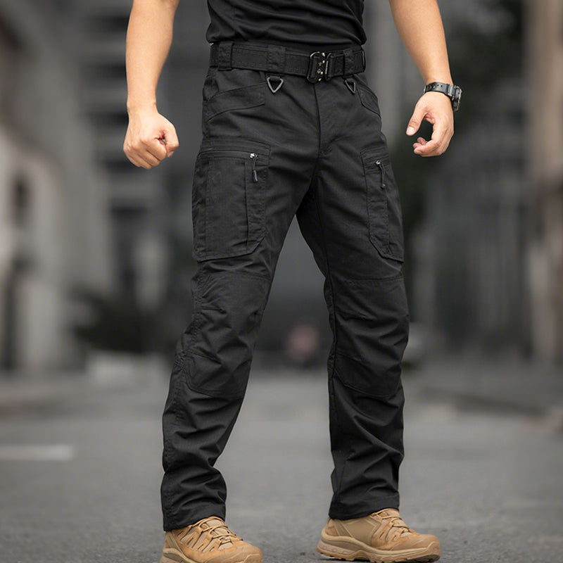 Pantalones cargo duraderos para hombre con múltiples bolsillos