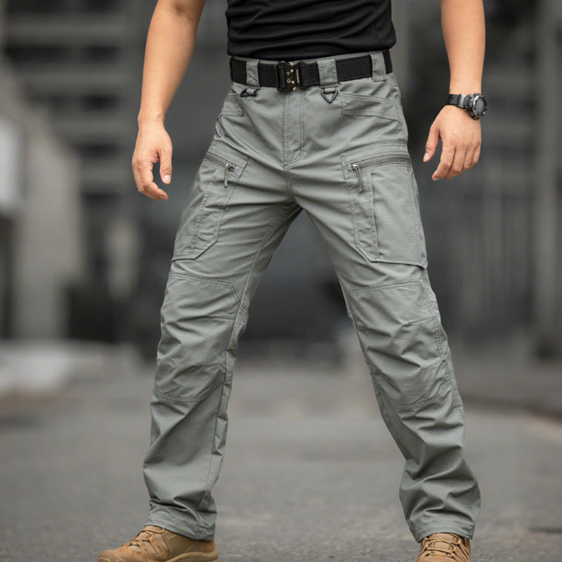 Pantalones cargo duraderos para hombre con múltiples bolsillos
