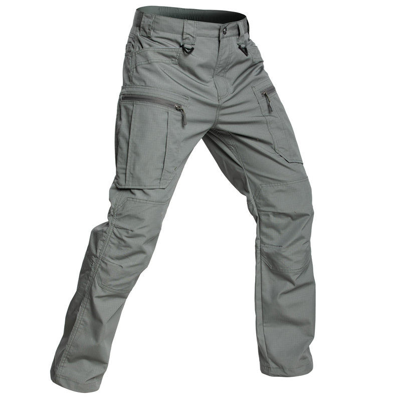 Pantalones cargo duraderos para hombre con múltiples bolsillos