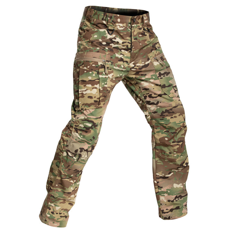 Pantalones cargo duraderos para hombre con múltiples bolsillos
