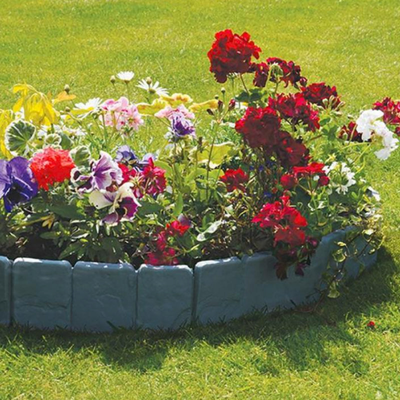 🔥Oferta por tiempo limitado🌿✨Valla de jardín de imitación de piedra