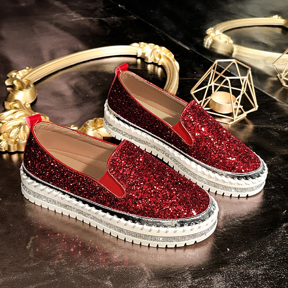 ⏳ 50% de descuento por tiempo limitado ⏰ Zapatos casuales y cómodos sin cordones para mujer ✨🥿
