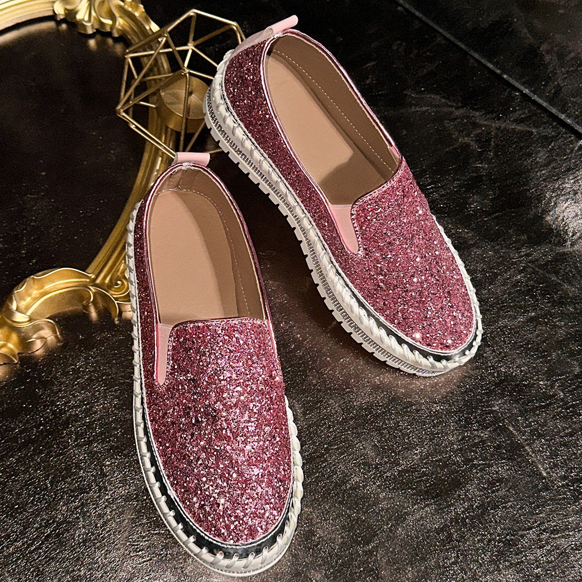 ⏳ 50% de descuento por tiempo limitado ⏰ Zapatos casuales y cómodos sin cordones para mujer ✨🥿