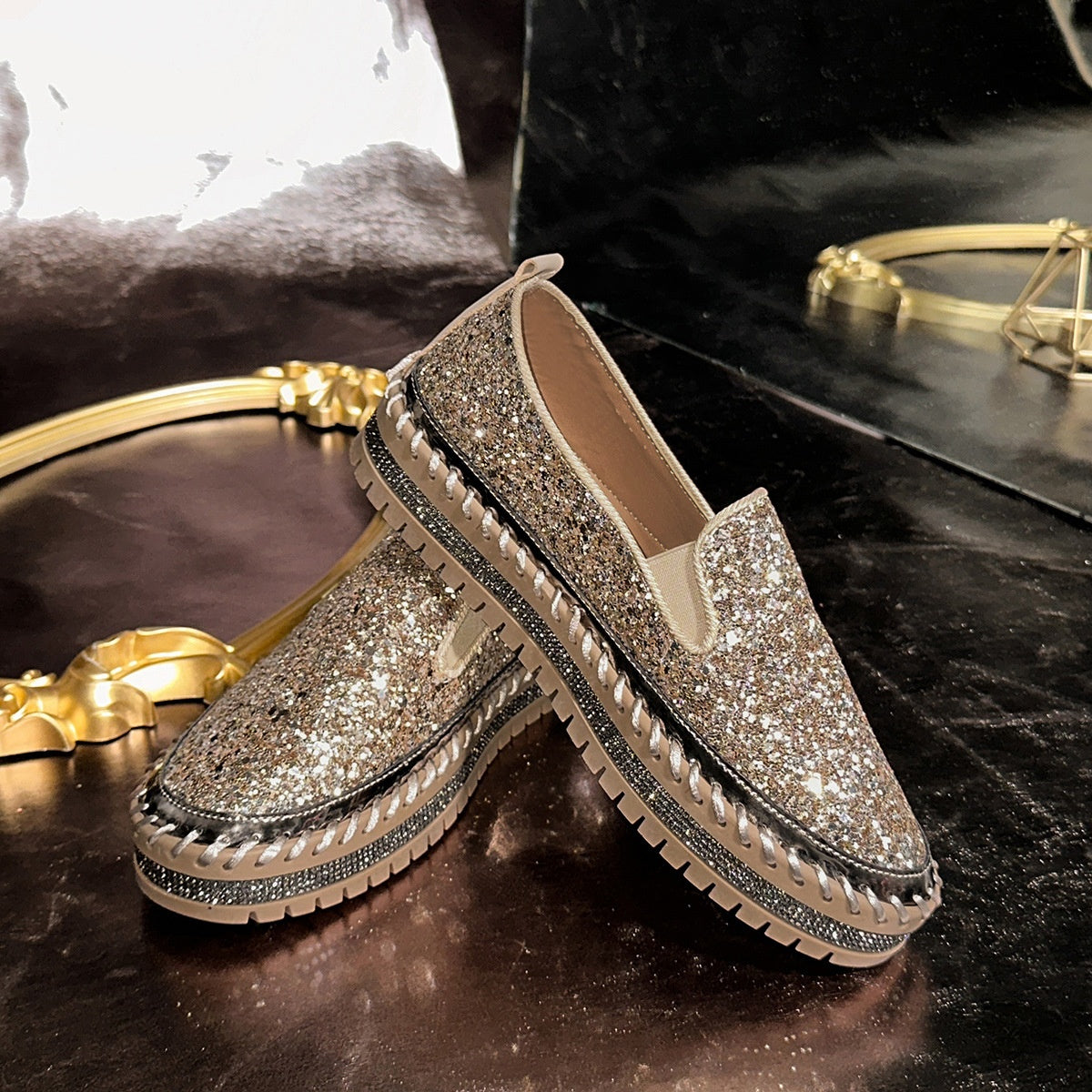 ⏳ 50% de descuento por tiempo limitado ⏰ Zapatos casuales y cómodos sin cordones para mujer ✨🥿