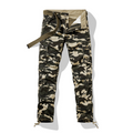 Pantalones cargo de camuflaje clásico masculino