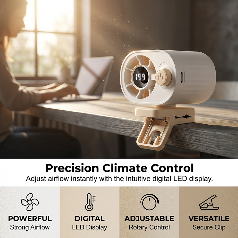 🔥 Refrigerador de aire recargable para exteriores