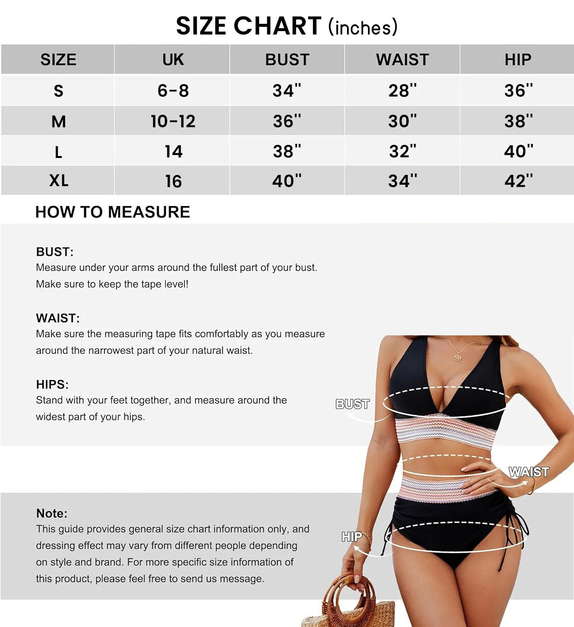 Conjunto de Bikini de Cintura Alta con Bloques de Color Y Control de Abdomen