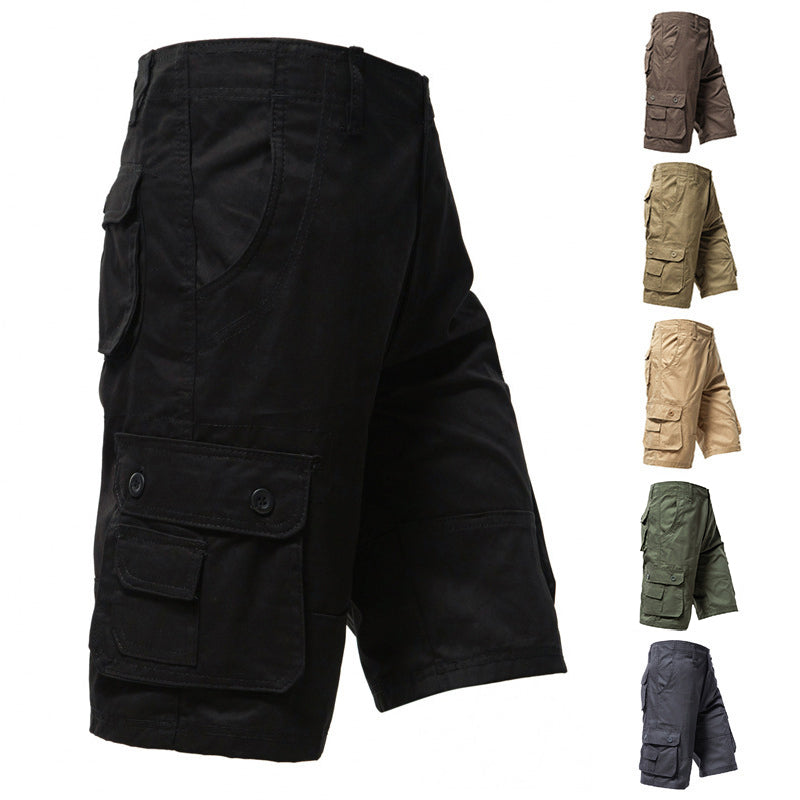 Pantalones cortos cargo casuales para hombre para exteriores ✈️ Compra 2 y obtén envío gratis