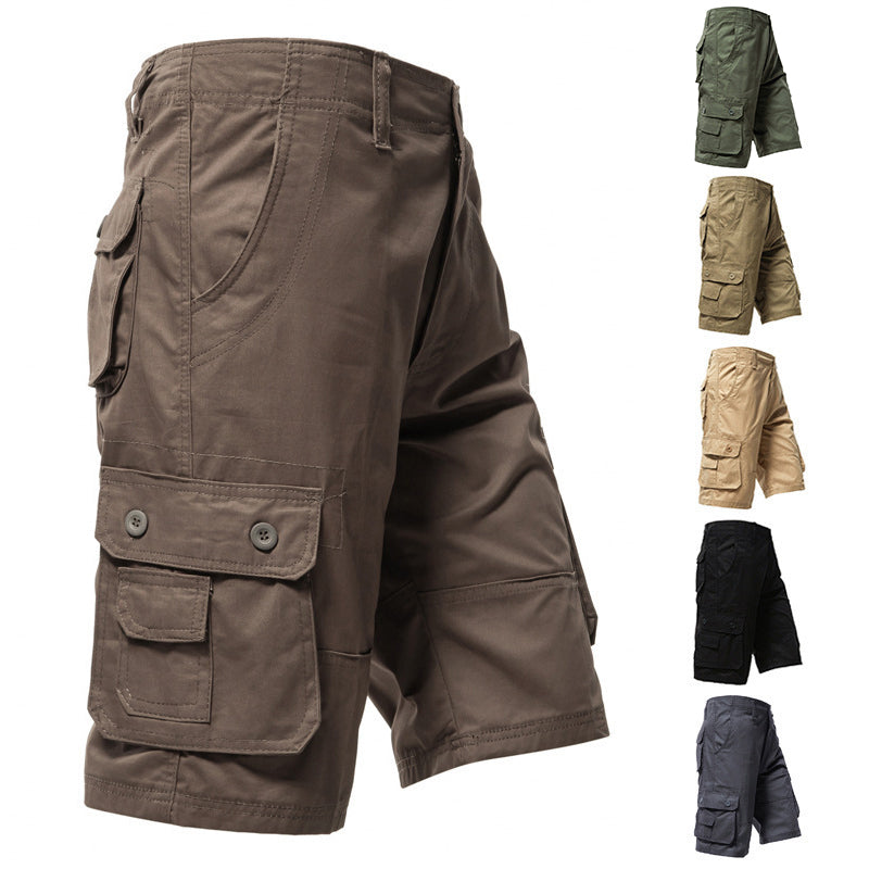 Pantalones cortos cargo casuales para hombre para exteriores ✈️ Compra 2 y obtén envío gratis