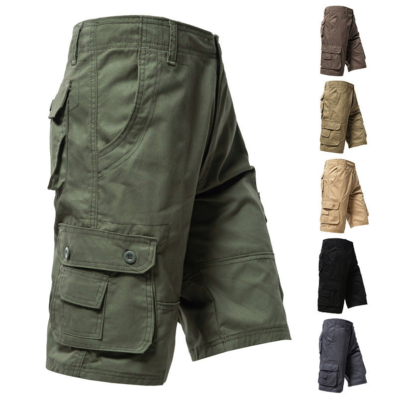 Pantalones cortos cargo casuales para hombre para exteriores ✈️ Compra 2 y obtén envío gratis