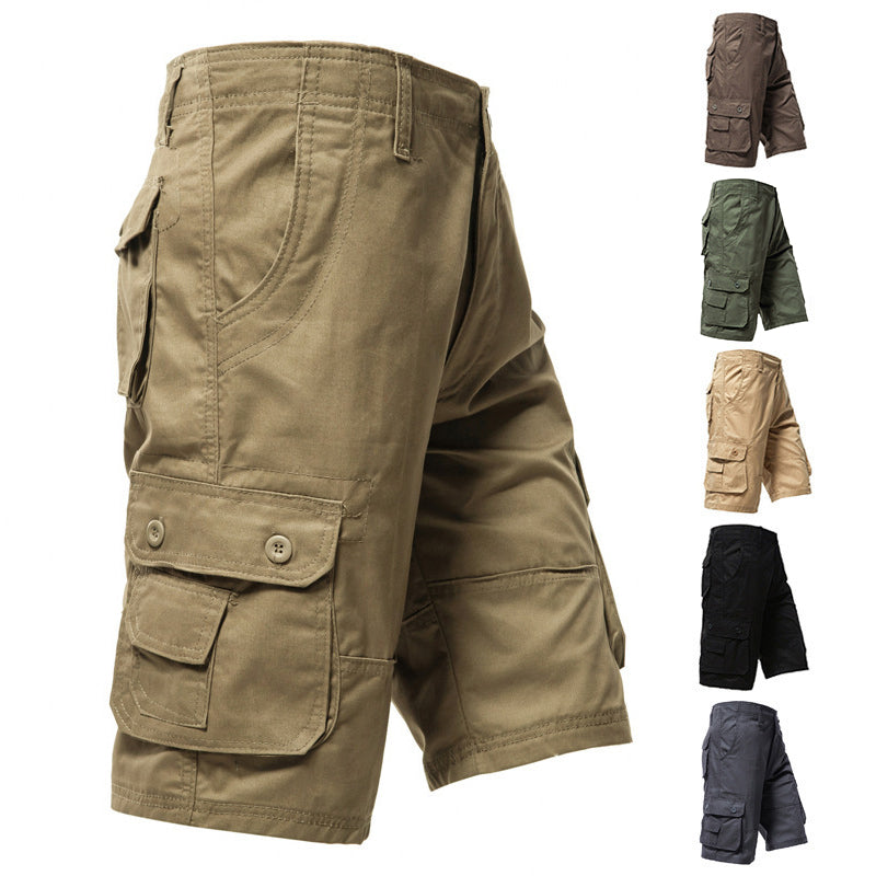 Pantalones cortos cargo casuales para hombre para exteriores ✈️ Compra 2 y obtén envío gratis