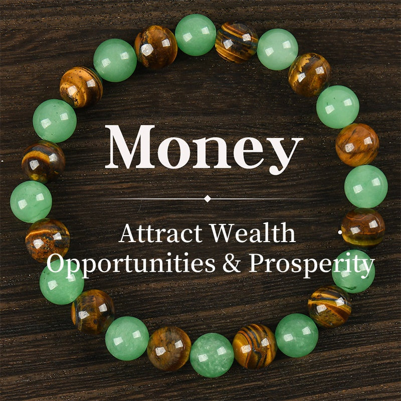 Pulsera Elástica Atrae Dinero
