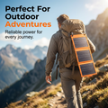 🔋 ¡50% DE DESCUENTO AHORA! ☀️ Panel solar portátil con carga USB: plegable, resistente a la intemperie y perfecto para acampar y aventuras al aire libre 🏕️