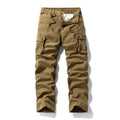 Pantalones tácticos cargo de algodón para hombre