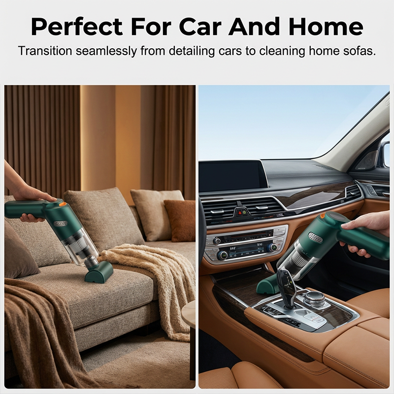 Kit de aspiradora inalámbrica de alta potencia para coche