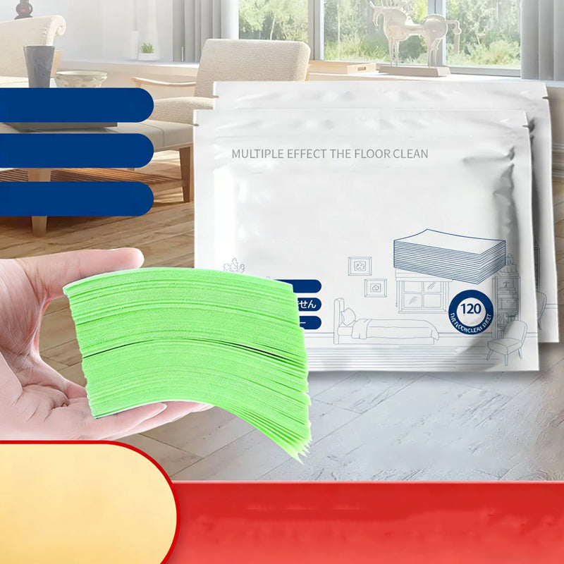 ✨Toallitas para suelos solubles en agua: solo hay que echarlas en agua, sin necesidad de medir. Paquete de 120 toallitas. Tu aliado diario. 🧹💧