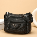 👜 ¡OFERTA POR TIEMPO LIMITADO 50% DE DESCUENTO! ✨ Bolso Cruzado de Mujer – Piel PU Suave, 4 Colores, Multibolsillos ✨