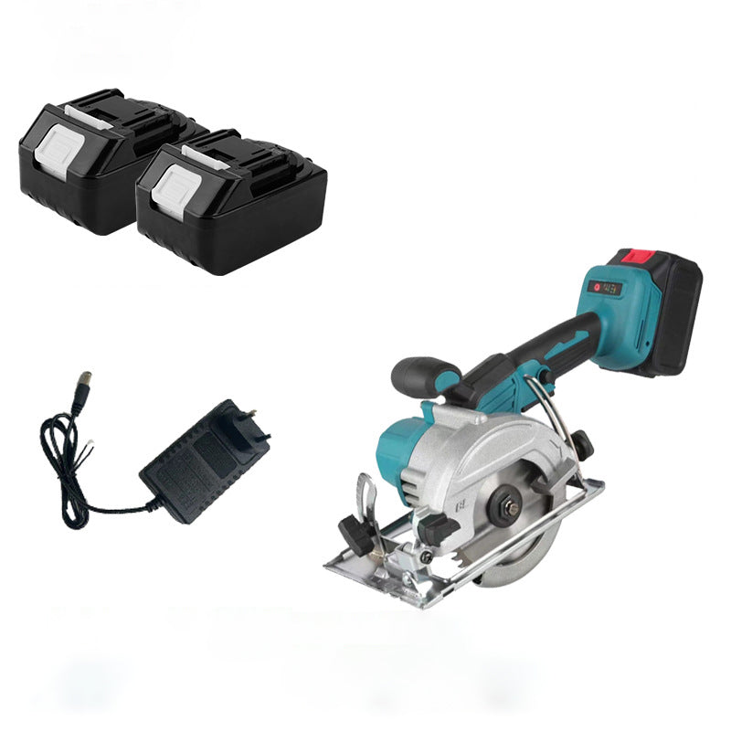 💥Sierra circular inalámbrica de alta velocidad – Motor sin escobillas, doble batería, cortes de precisión