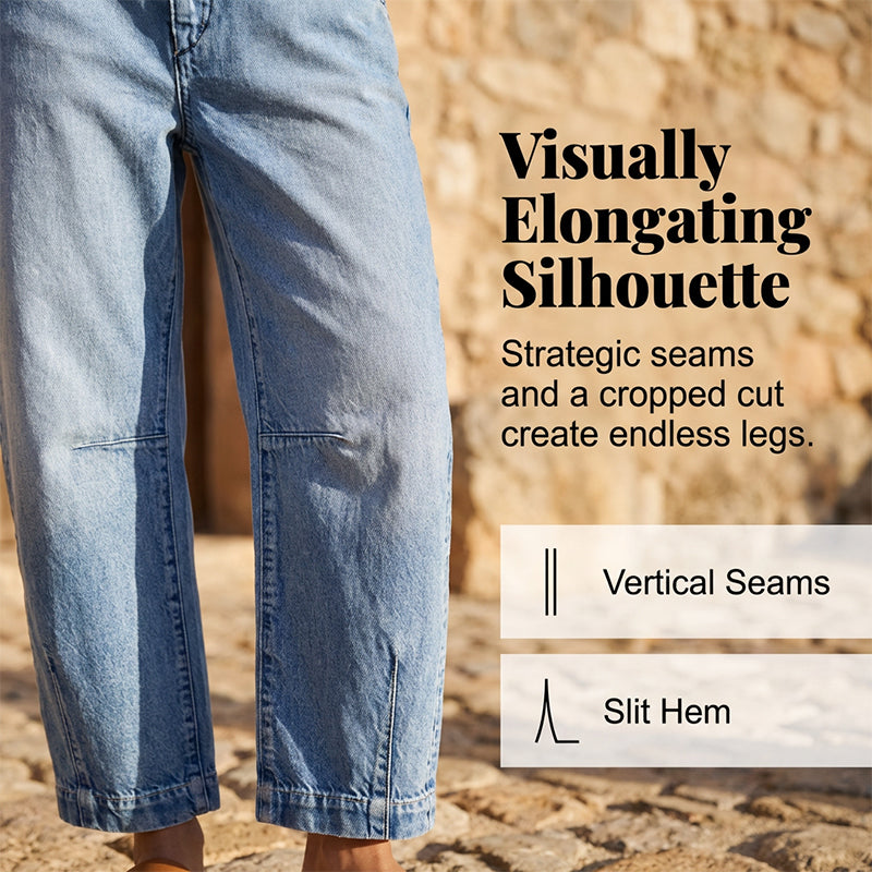 👖 ¡50% DE DESCUENTO POR TIEMPO LIMITADO! ✨ Vaqueros Cortos Acampanados para Mujer – Cintura Alta, Pierna Ancha, Estilo Vintage ✨